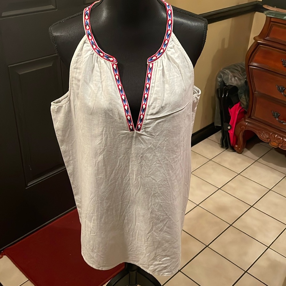 Gap white XL tank top